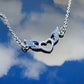 Fly Away Heart Necklace