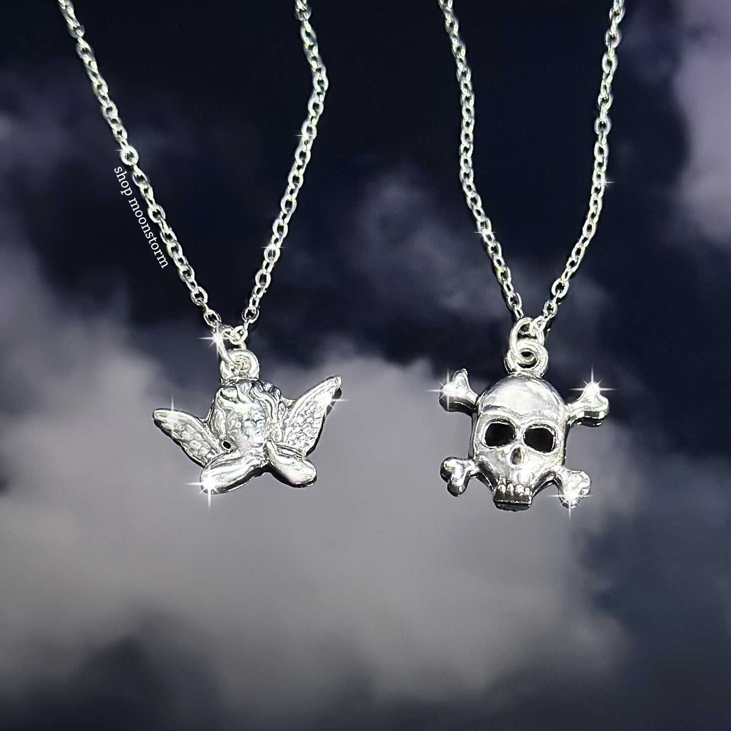 Silver Angel Necklace
